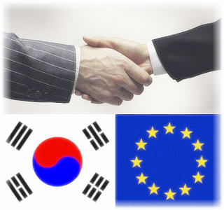 korea  eurpa - vlaggen